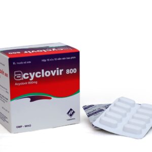 Viên nén Acyclovir 800 Vidipha-VN