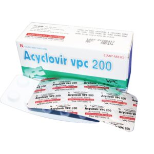 Viên nén Acyclovir VPC 200 Cửu Long-VN