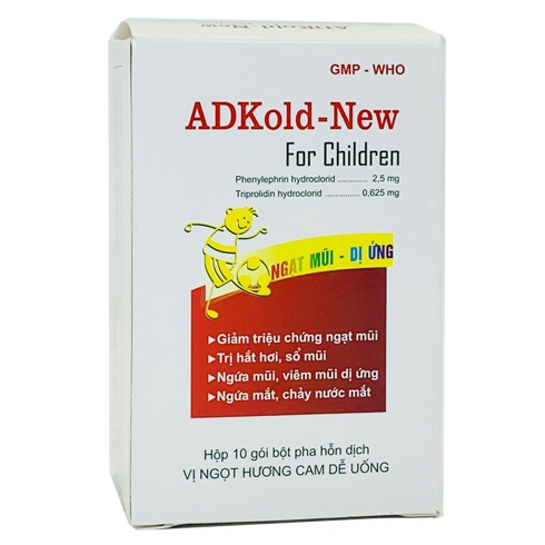 Cốm ADKold-New For Children Pharbaco-VN
