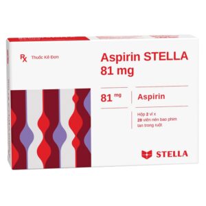 Viên nén Aspirin 81mg Stella-VN