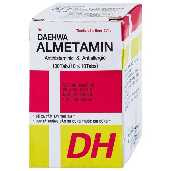 Viên nén Almetamin Dae Hwa-Hàn