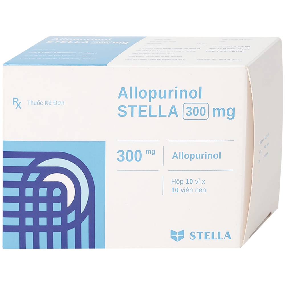 Viên nén Allopurinol 300 mg Stella-VN