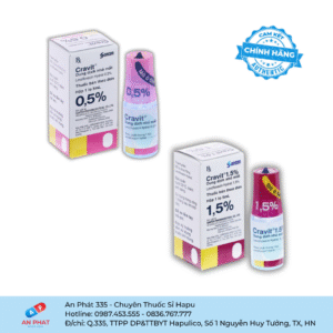 Dung dịch nhỏ Cravit Santen-Nhật