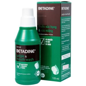 Dung dịch Betadine Gargle and Mouthwash