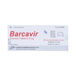 Viên nén Barcavir Incepta
