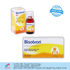 Siro/ Viên nén Bisolvon Sanofi-VN