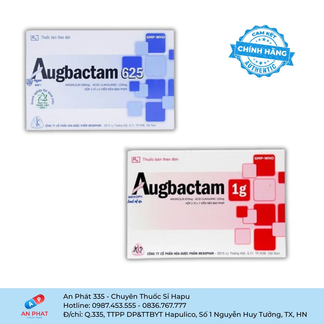 Viên nén Augbactam Mekophar-VN