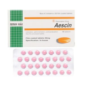 Viên nén Aescin 20mg Minh Hải-VN