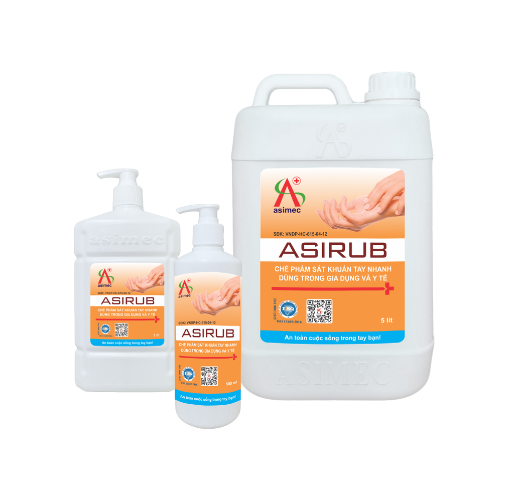 Dung dịch khuẩn tay ASIRUB