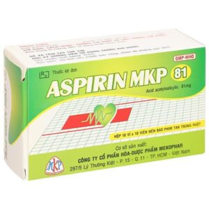 Viên nén Aspirin MKP 81 Mekophar-VN