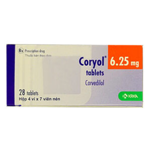 Viên nén Coryol 6.25mg KRKA