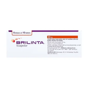 Viên nén Brilinta 90mg Astra-Thuỵ Điển
