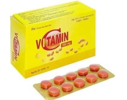 Viên nén Vitamin C 500 mg Quapharco-VN