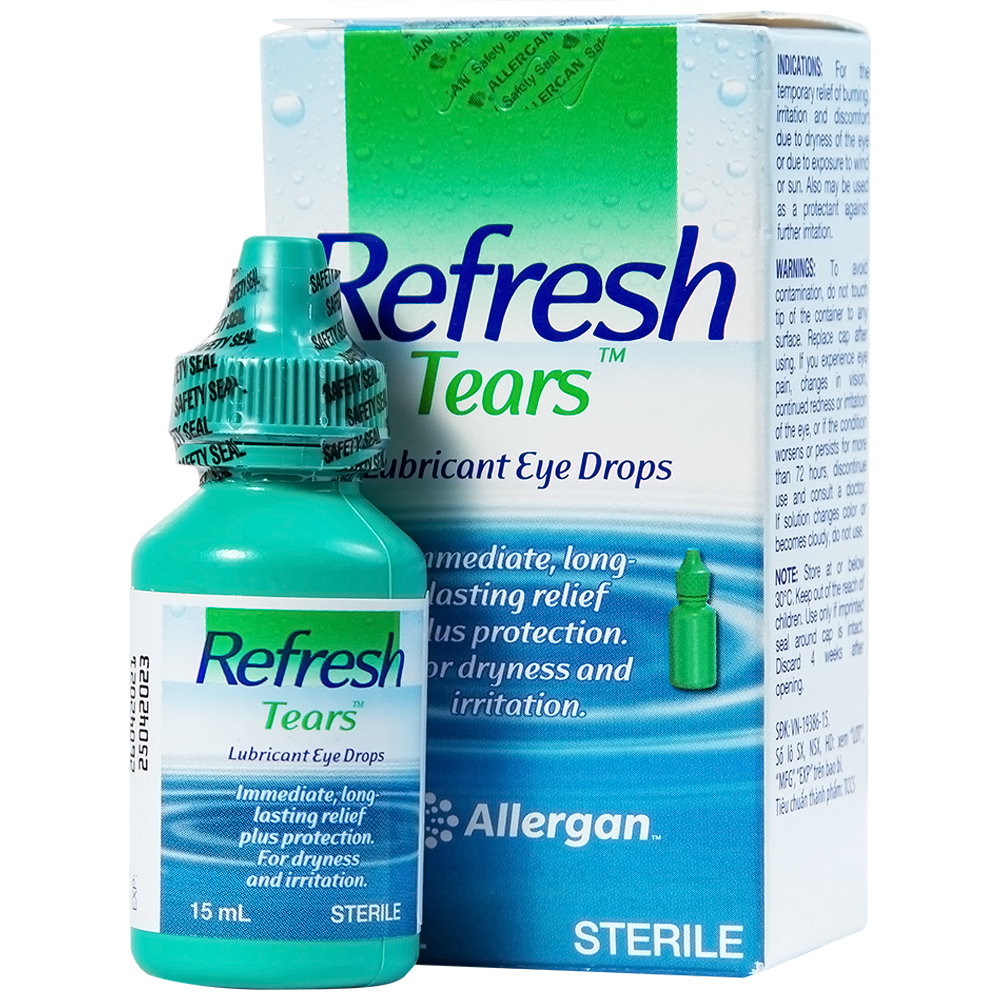 Dung dịch nhỏ mắt Refresh Tears Allergan – Mỹ