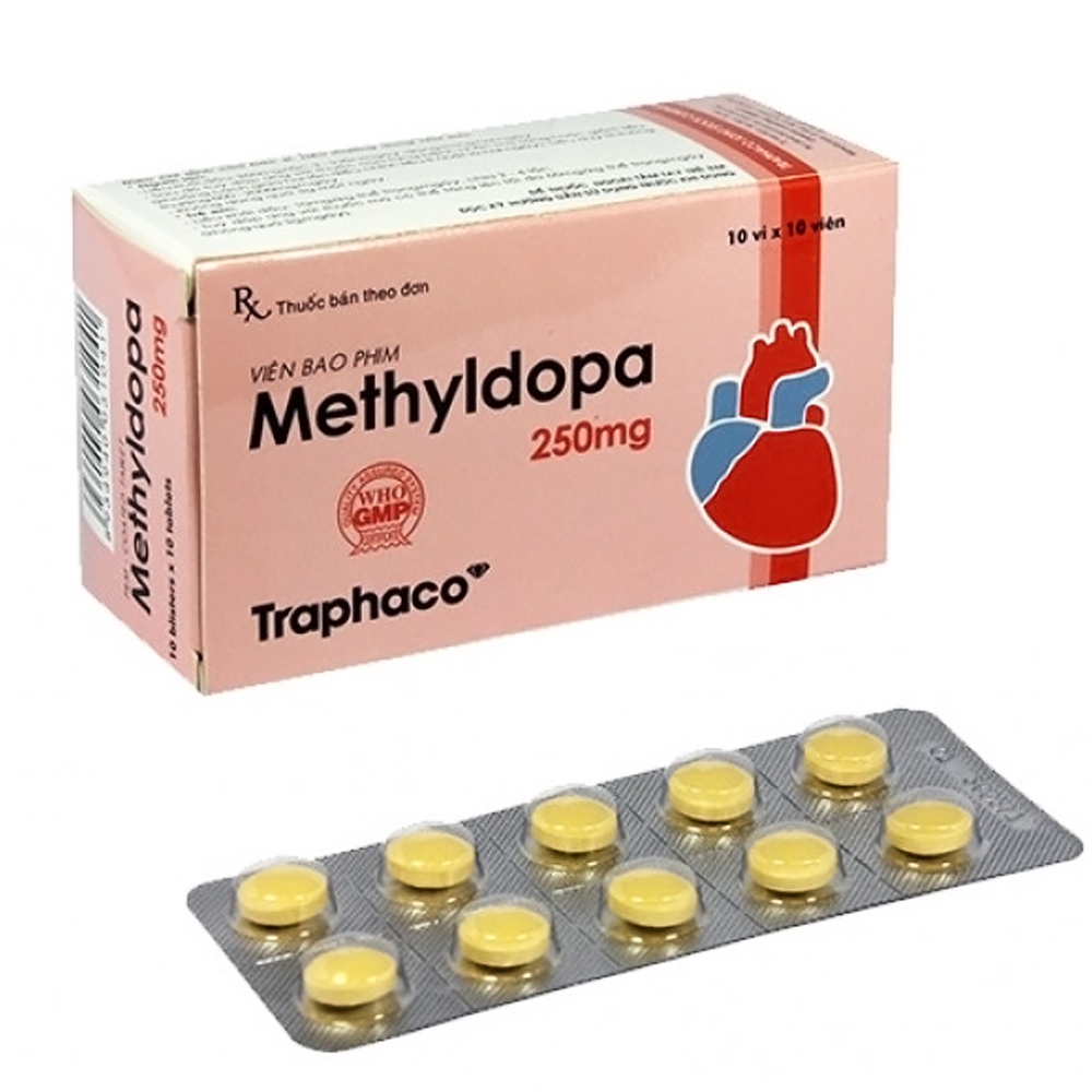 Viên nén Methyldopa 250 mg Traphaco – Việt Nam