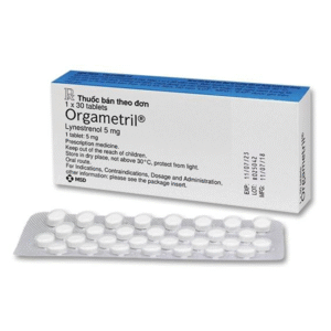 Viên nén Orgametril 5mg Organon – Hà Lan