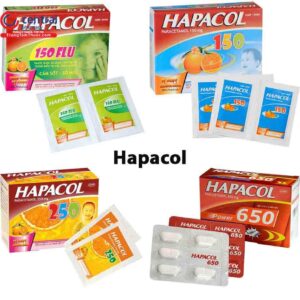 Bột sủi / Viên nén / Viên sủi Hapacol DHG - Việt Nam