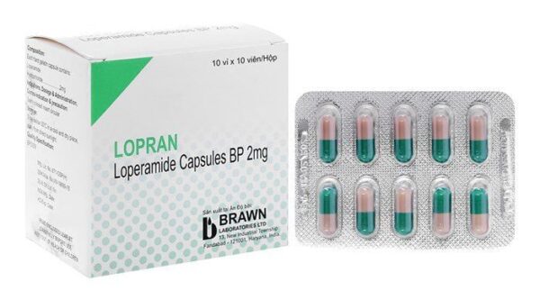 Viên nang cứng Lopran 2mg Brawn - Ấn
