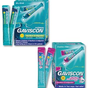 Hỗn dịch uống Gaviscon / Gaviscon Dual Action Reckitt Benckiser -Anh