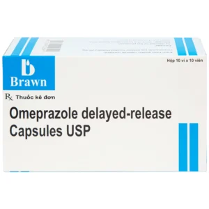Viên nang Omeprazole delayed-release 20mg Brawn – Ấn Độ