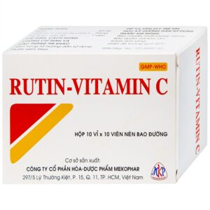 Viên nén Rutin-Vitamin C Mekophar – Việt Nam