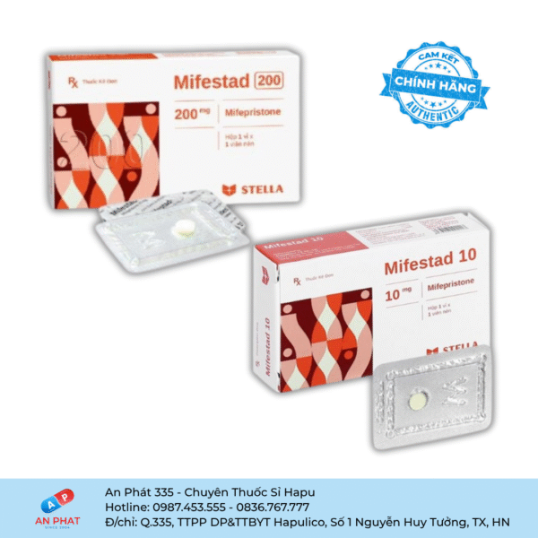 Viên nén Mifestad 10/200 Stellapharm – Việt Nam