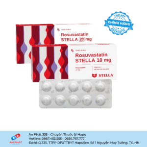 Viên nén Rosuvastatin 10mg/20mg Stellapharm – Việt Nam