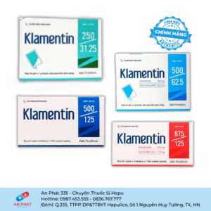 Viên nén / Cốm pha Klamentin DHG - Việt Nam