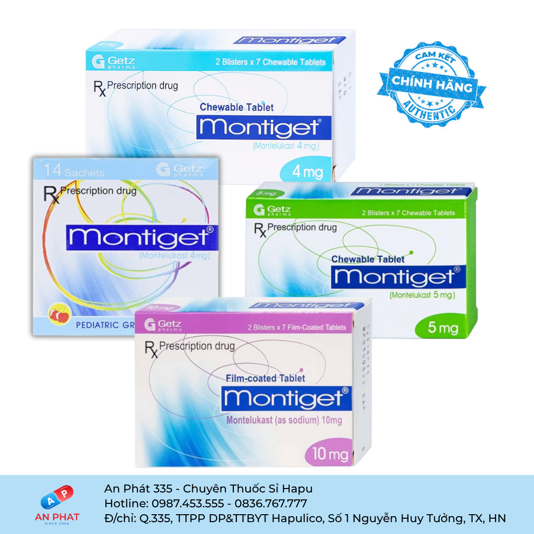 Viên nén / viên nhai / cốm Montiget Getz