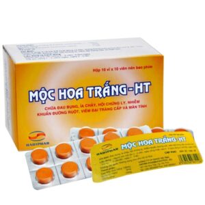 Viên nén Mộc hoa trắng - HT Hadiphar – Việt Nam