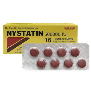 Viên nén Nystatin 500.000 IU Mekophar – Việt Nam