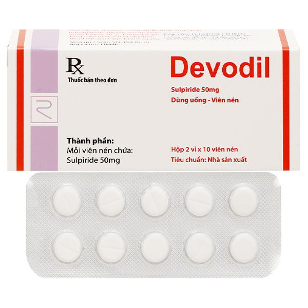 Viên nén Devodil 50 Nam Tiến - Việt Nam