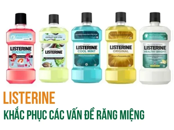 Nước súc miệng Listerine