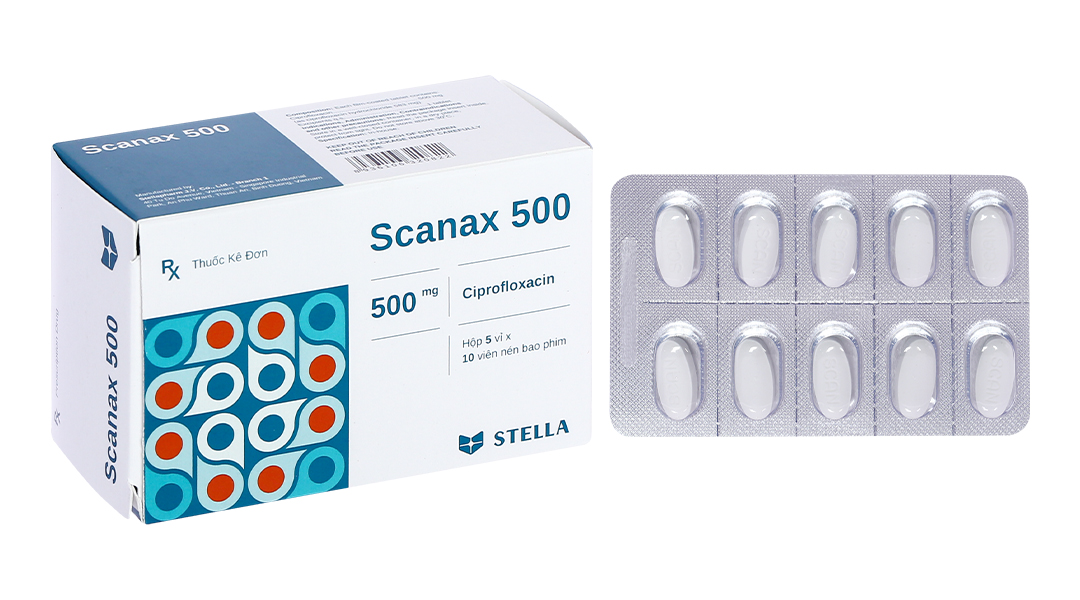 Viên nén Scanax 500 Stellapharm – Việt Nam